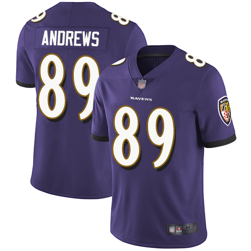 Baltimore Ravens Limited Purple Men Mark Andrews Home Jersey NFL Football #89 Vapor Untouchable